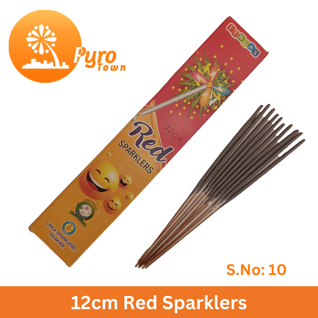 12cm Red Sparklers