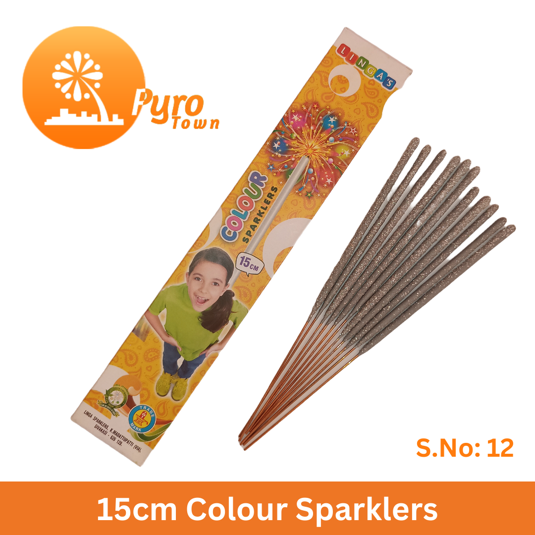 15cm Colour Sparklers