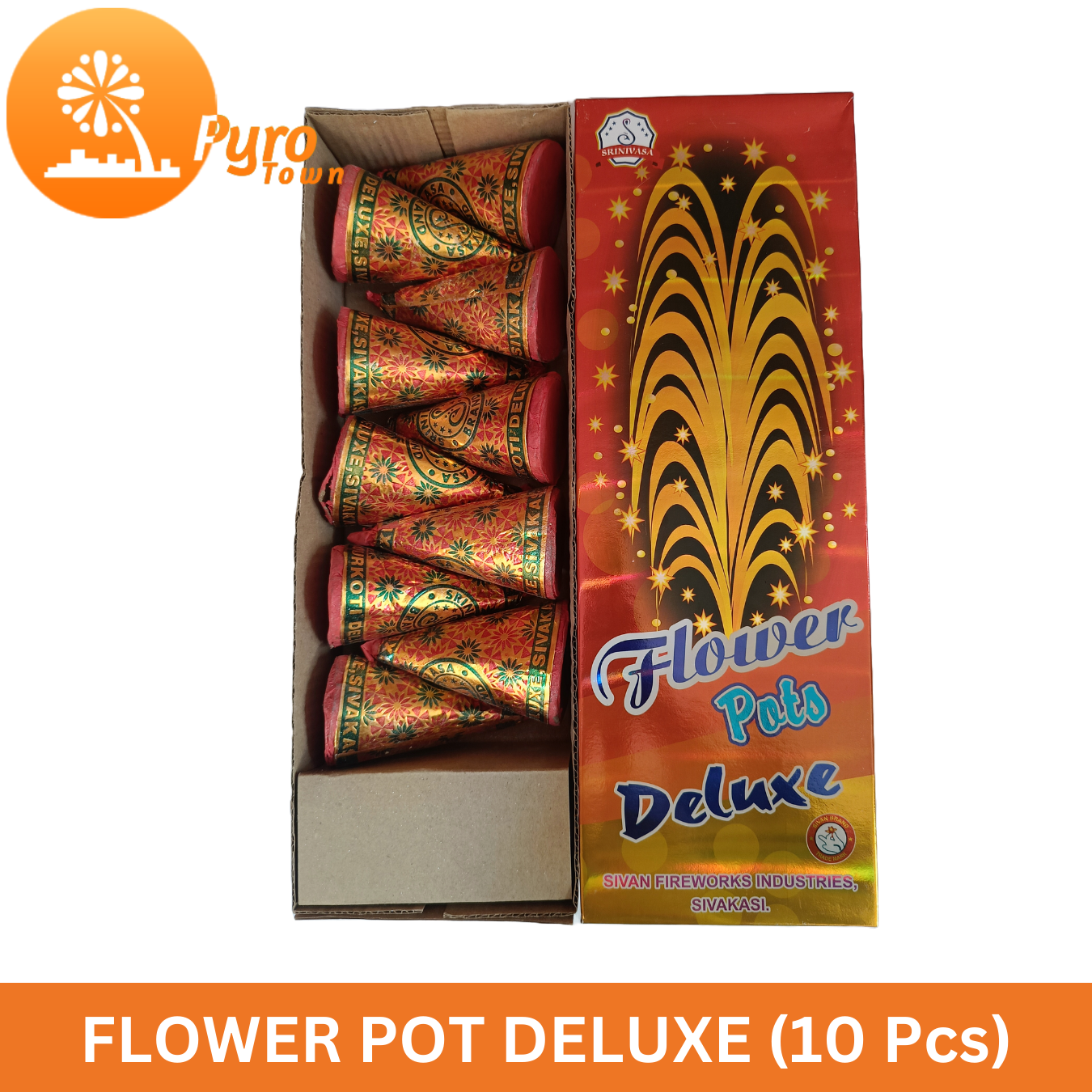 Flower Pots Deluxe (10 Psc)