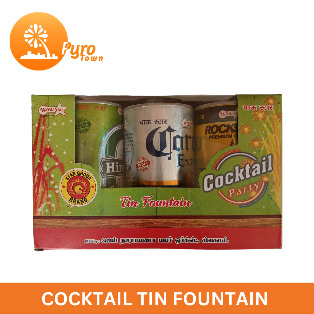 Cocktail Tin (3 Pcs)